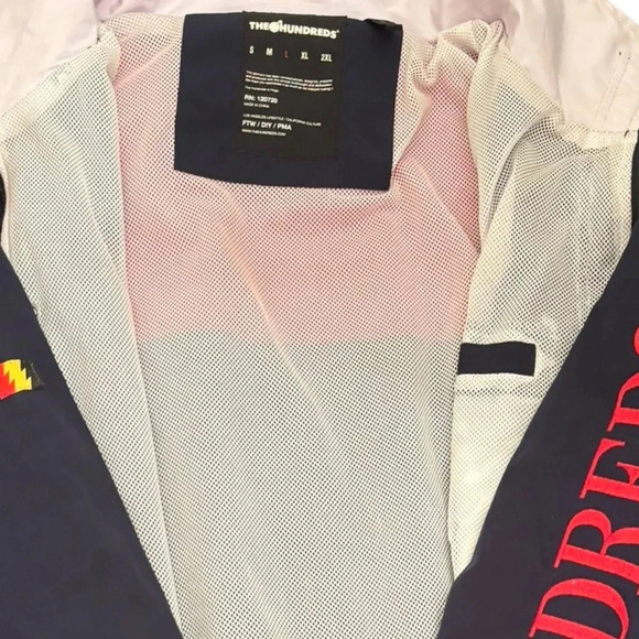 The Hundreds Men's Marina Jacket Blue And Red - Picture 5 of 8